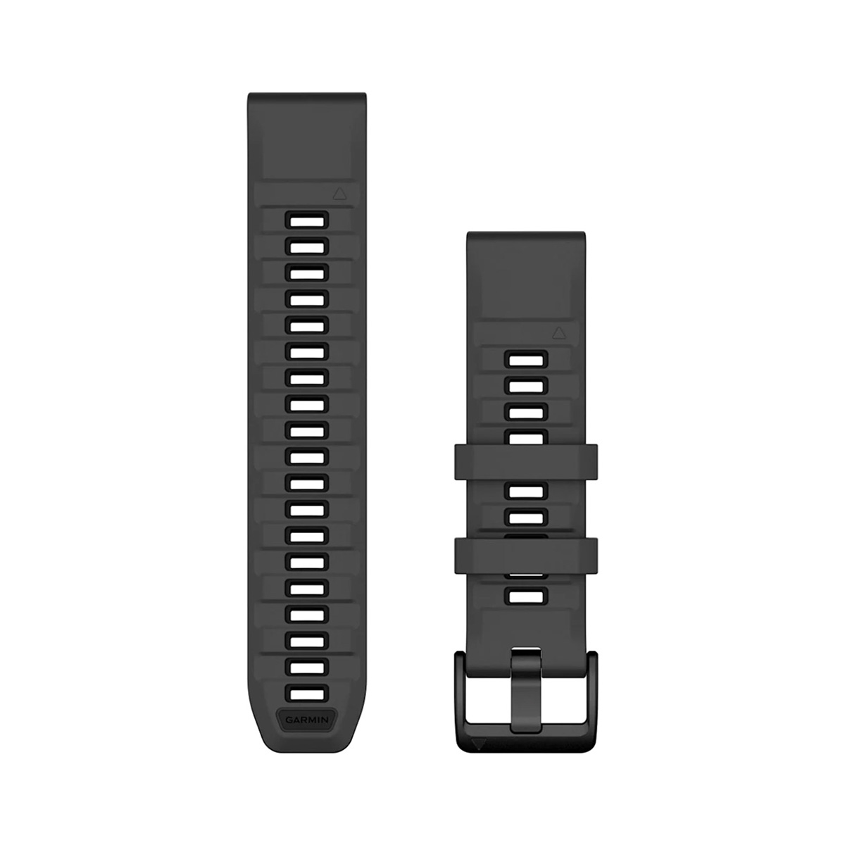 Силиконова каишка Garmin QuickFit 22 мм, сива с черно, 010-13392-10