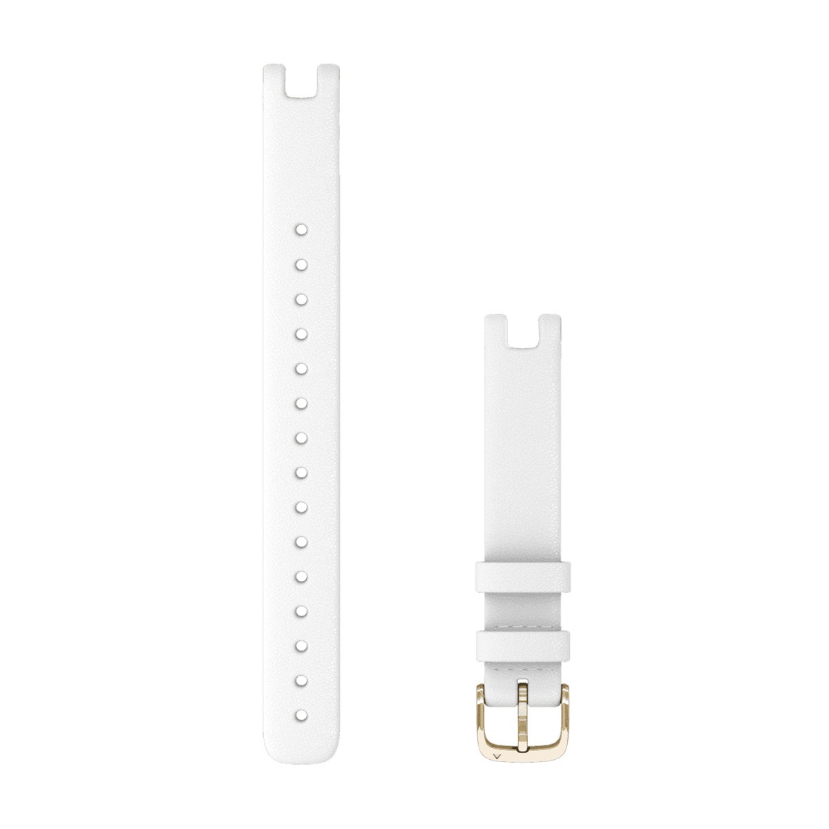 Кожена каишка Garmin Lily, 14 мм, бяла, 010-13068-A6 (Large)