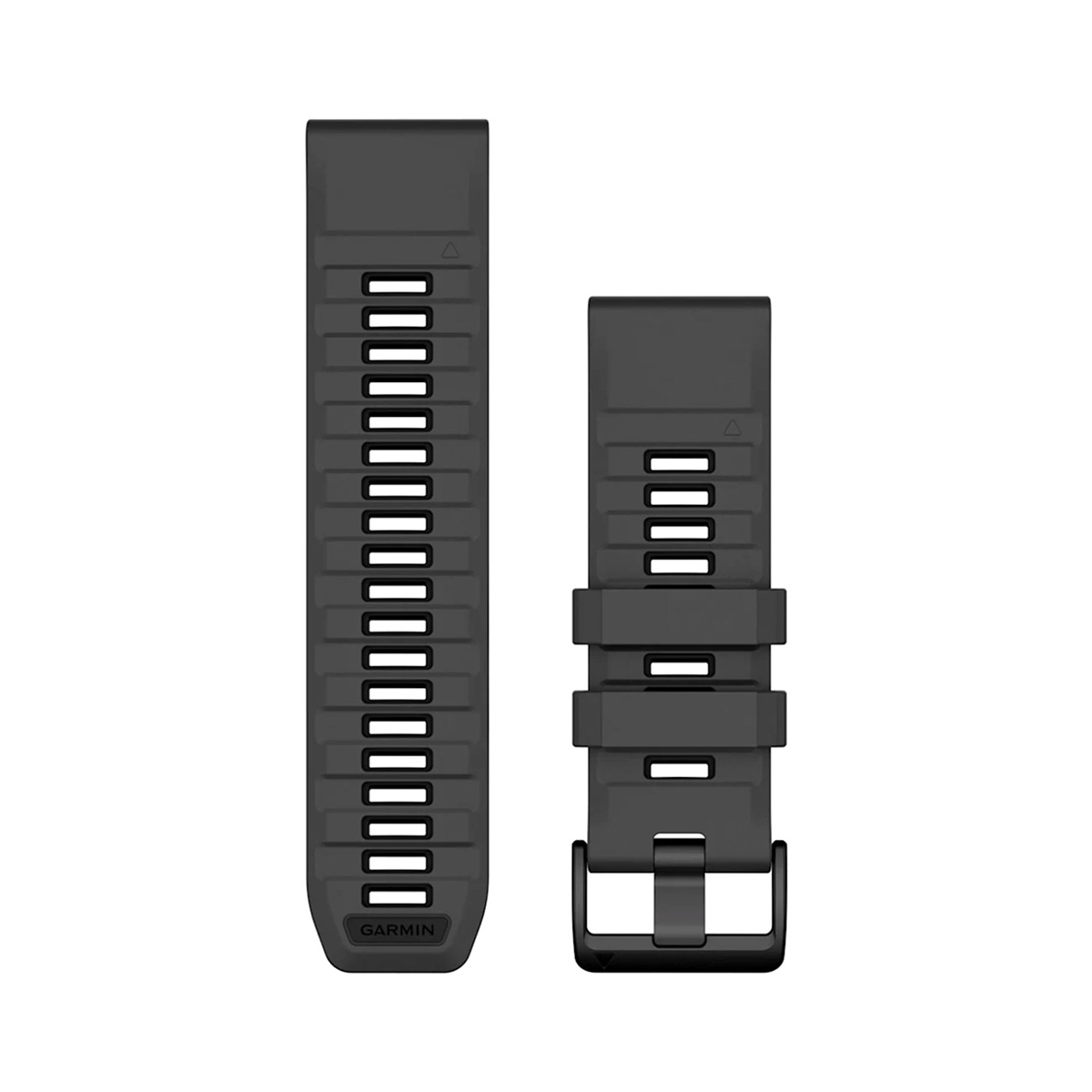 Силиконова каишка Garmin QuickFit 26 мм, сива/черна, 010-13393-10