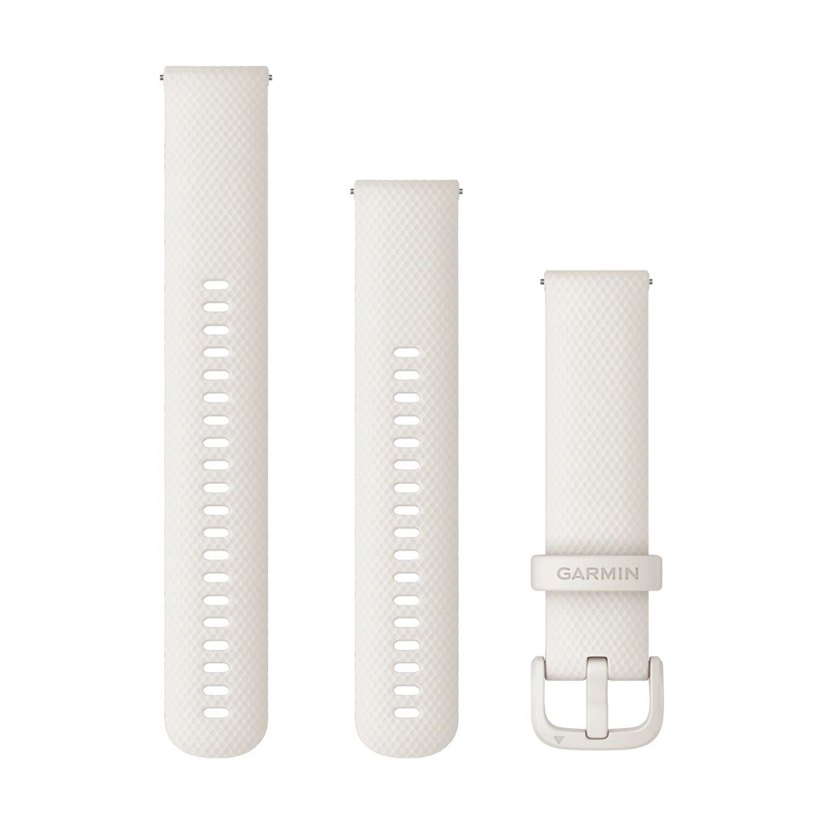 Силиконова каишка Garmin Quick Release, 20 мм, бяла, 010-12924-80