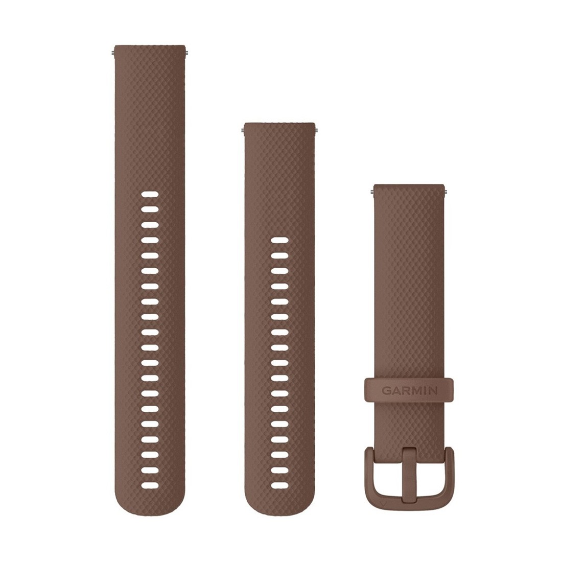 Силиконова каишка Garmin Quick Release, 20 мм, кафява, 010-12924-81