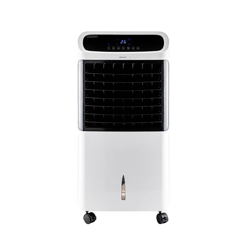 Мобилен Охладител и отоплител Diplomat DX-80CHRC, 5 в 1, 2000W, 12л, 3 степени, LED панел, Дистанционно, Таймер, Бял