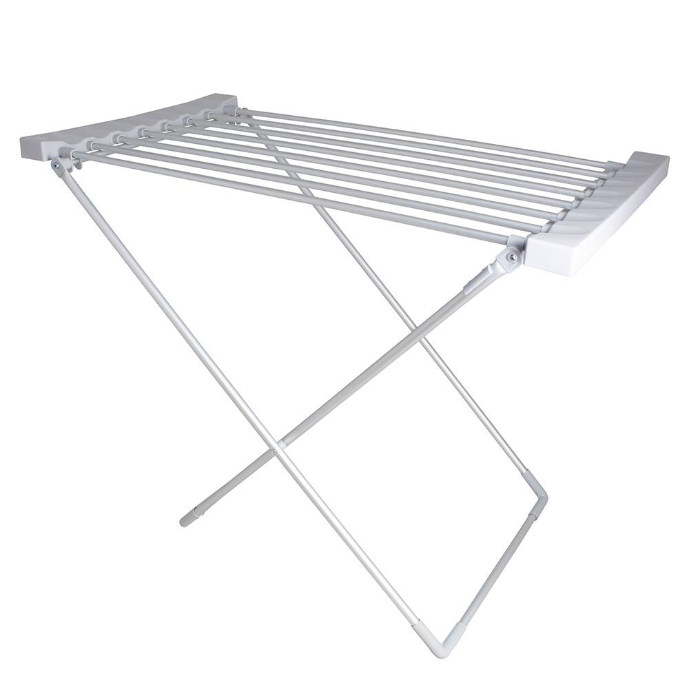 Електрически сушилник за дрехи Muhler MCD-1255, 120W, 8 тръби, до 10 кг, 50-55 градуса, Алуминий
