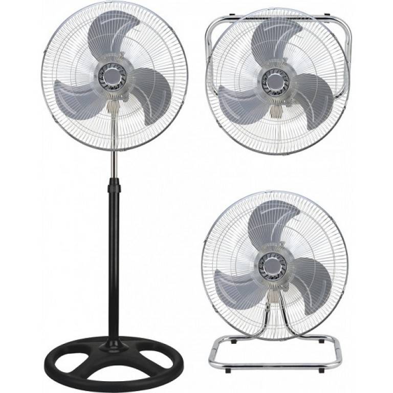 Вентилатор 16'' Muhler FM-6136D 3in1, стоящ, индустриален