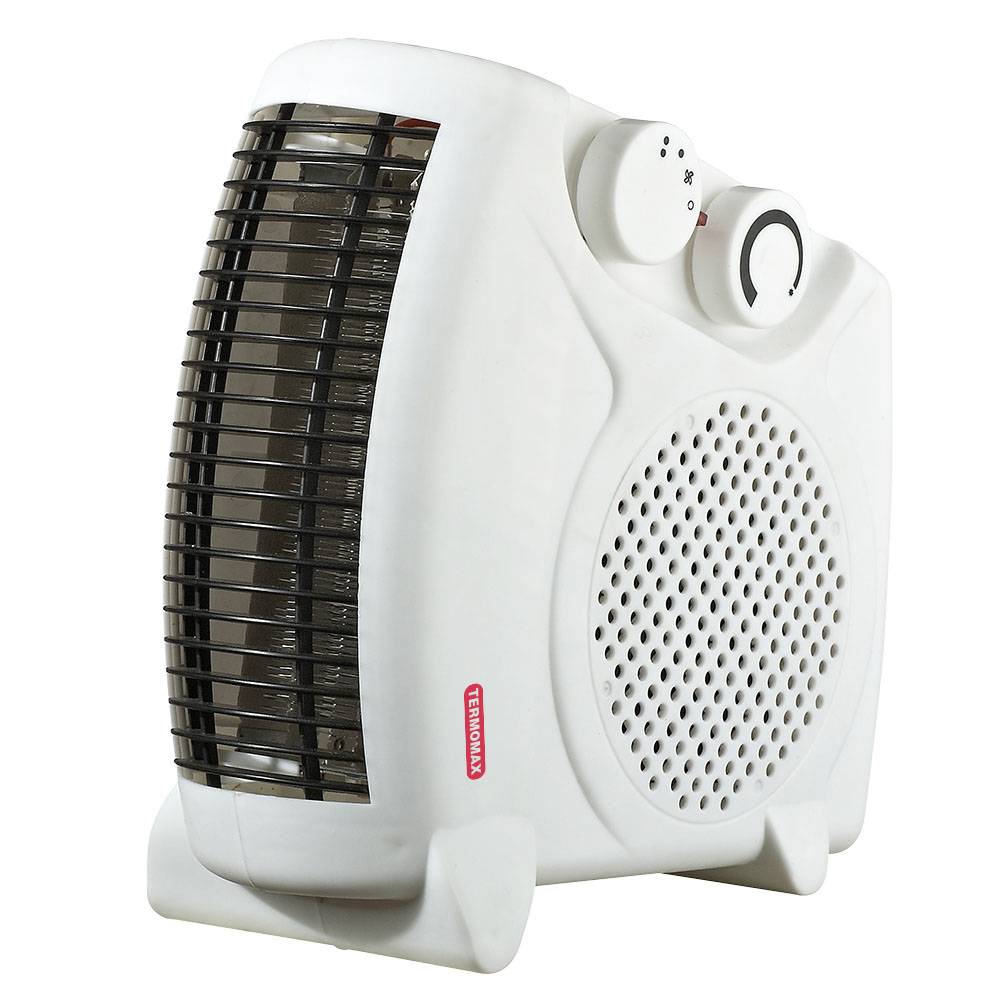 Вентилаторна печка Termomax TR2005, 2000W, 2 степени, Термостат, Бял