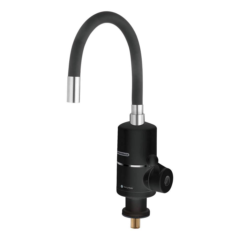 Водонагревател Termomax TX55FS, 3600W, 30-60°C, IPX4 защита, Гъвкав чучур, Плот, Черен