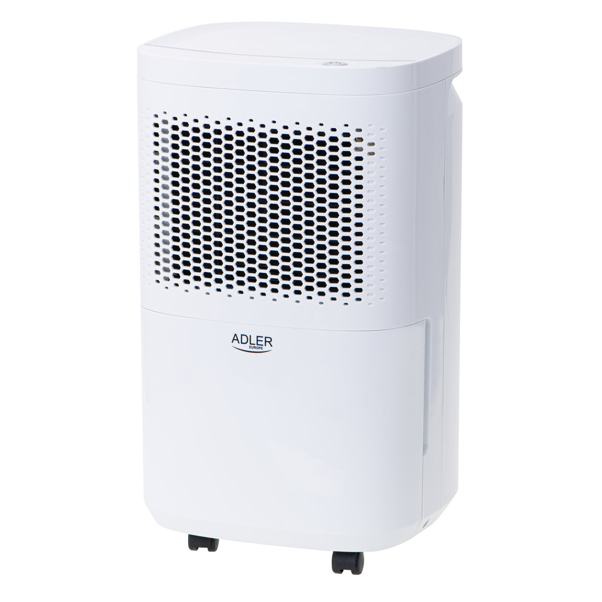 Влагоабсорбатор Adler AD 7917, 200W, Компресорен, 10л/24ч, 2.2 л резервоар, PP филтър, Филтър с активен въглен, Бял