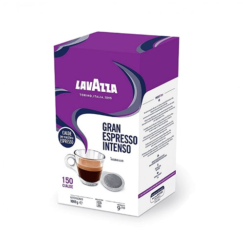Хартиени капсули Lavazza Gran Espresso Intenso, 150 бр., ESE моно дози, 9/10 Интензитет