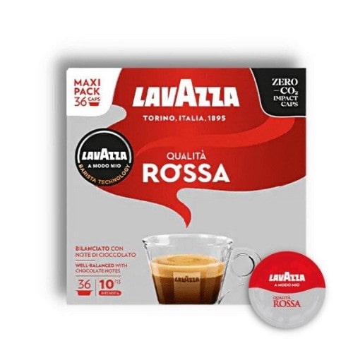 Капсули Lavazza A Modo Mio, 36 капсули, Интензитет 10/13, бразилска Арабика и Робуста
