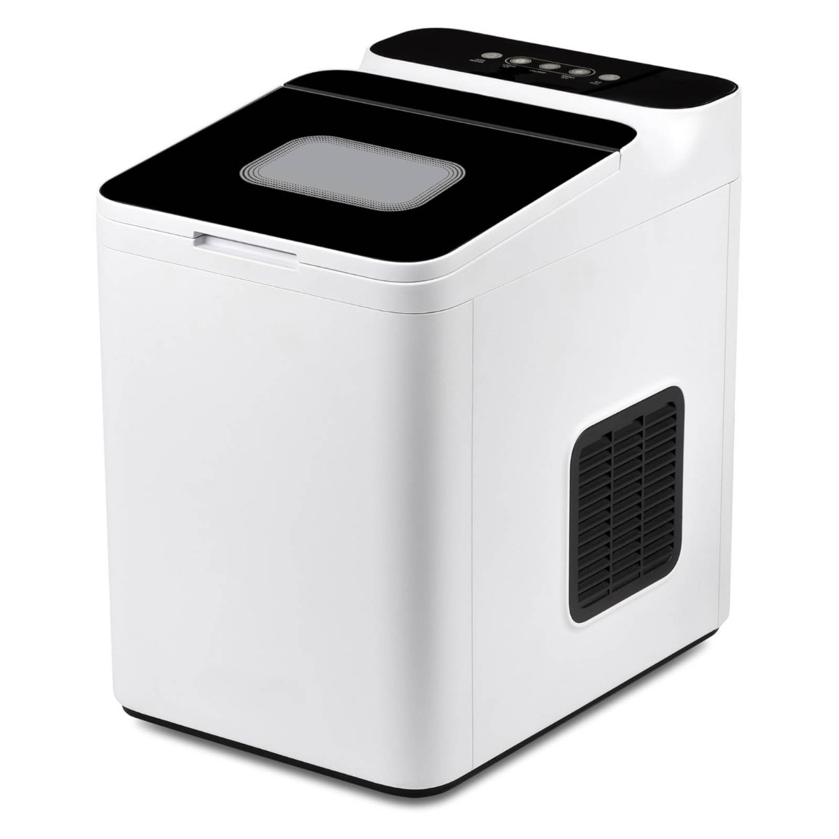 Ледогенератор Elit IM-25DWH, 112W, 24ч/12кг, Кръгла и куршумообразна форма, Бял