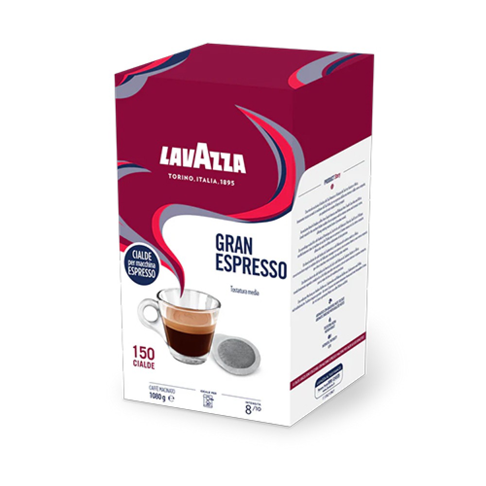 Кафе капсули Lavazza Gran Espresso, 150 бр, ESE моно дози