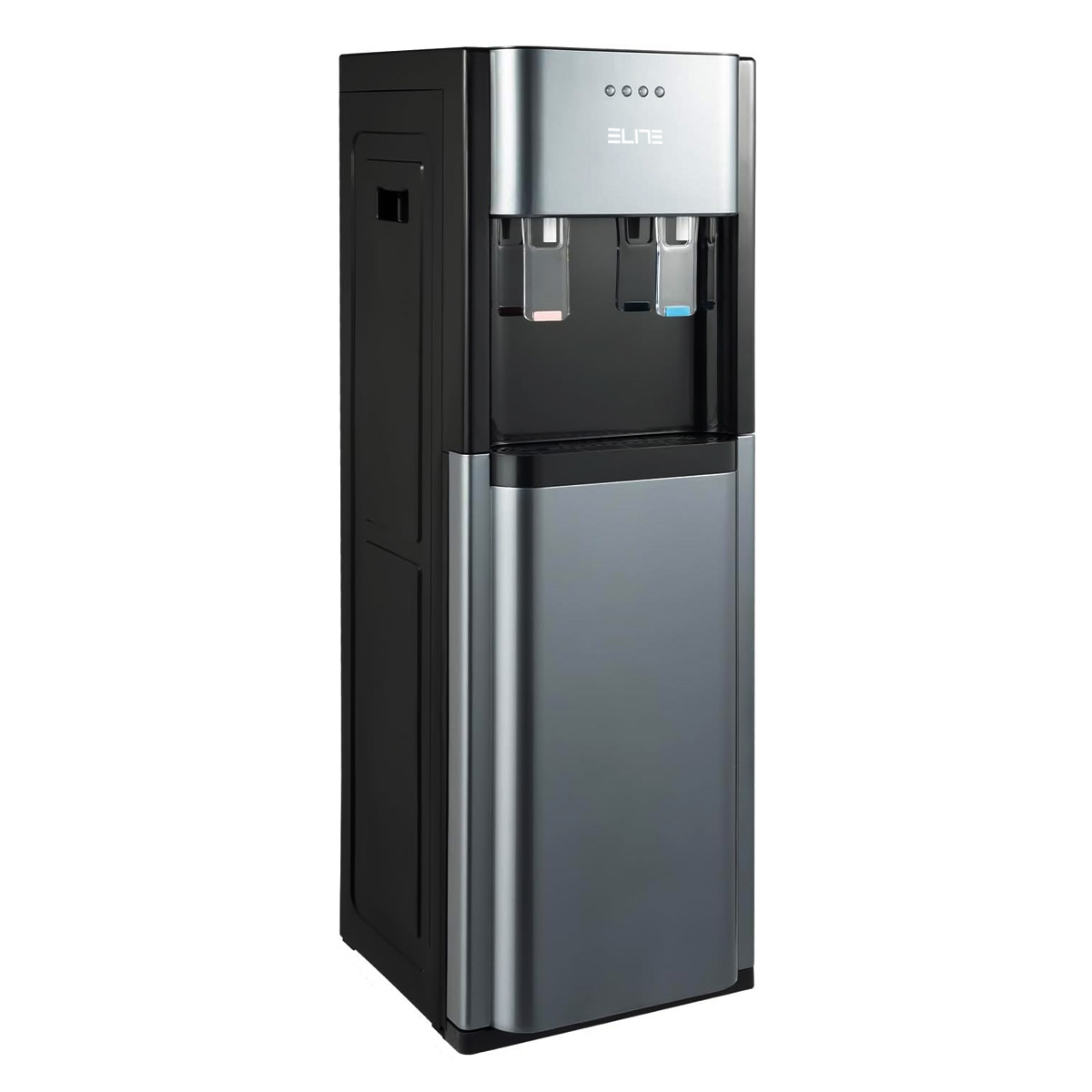 Диспенсър за вода ELITE WDEB-2508, Електронен, Долно зареждане, Отопление 550W, Охлаждане 80W, Черен