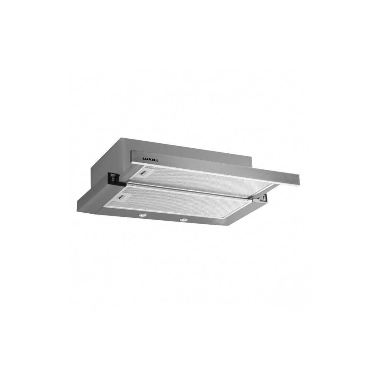 Абсорбатор Kumtel DS6-905X, 140W, 450 m³/h, 3 степени, LED осветление, Инокс