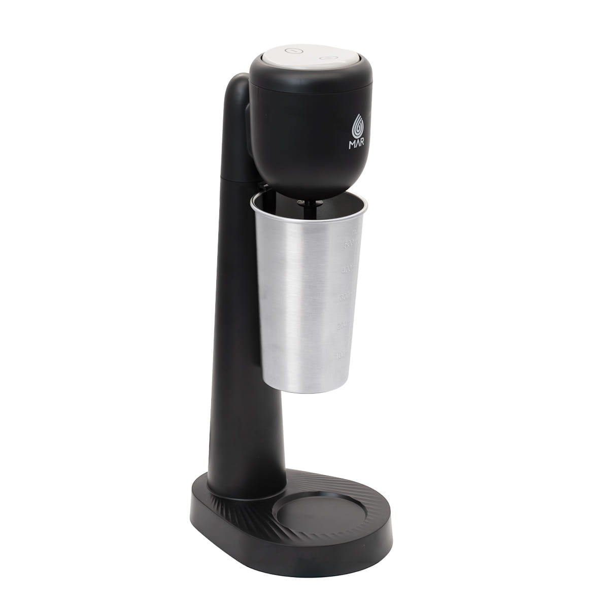 Миксер за фрапе MAR F-101, 100W, 500 ml, 2 степени, Иноксова чаша, Черен
