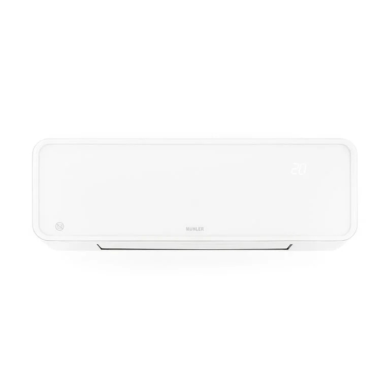 Керамична печка Muhler MCW-2035, 2000W, 3 степени, LED дисплей, Таймер, Дистанционно, Бял
